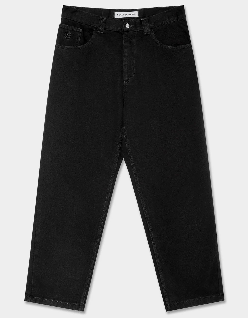 POLAR SKATE CO. 93 Mens Baggy Jeans - BLACK