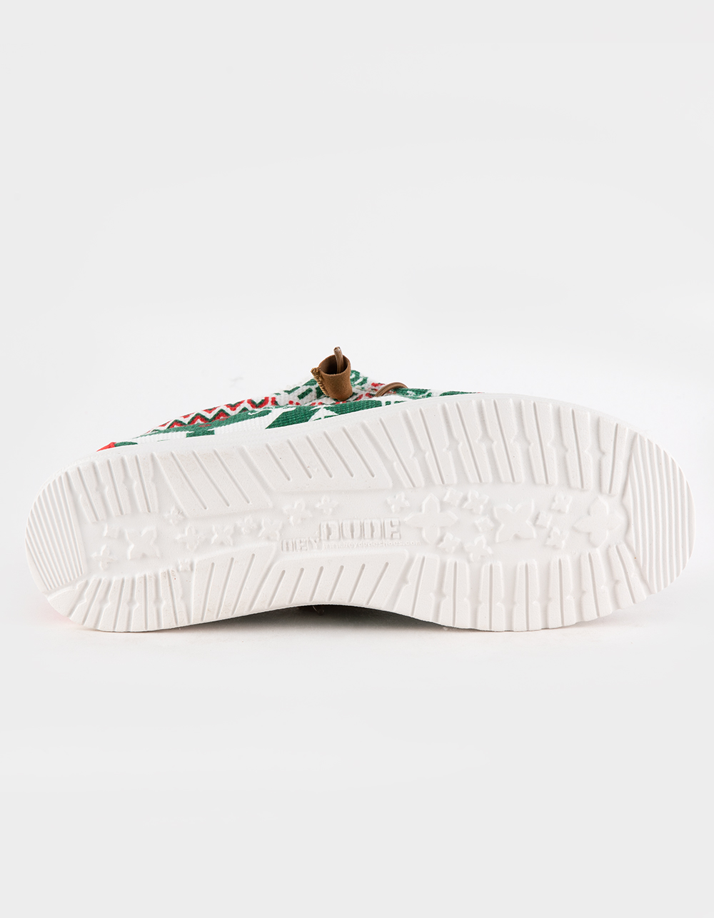 HEY DUDE Wally Ugly Sweater Mens Shoes GREEN COMBO Tillys