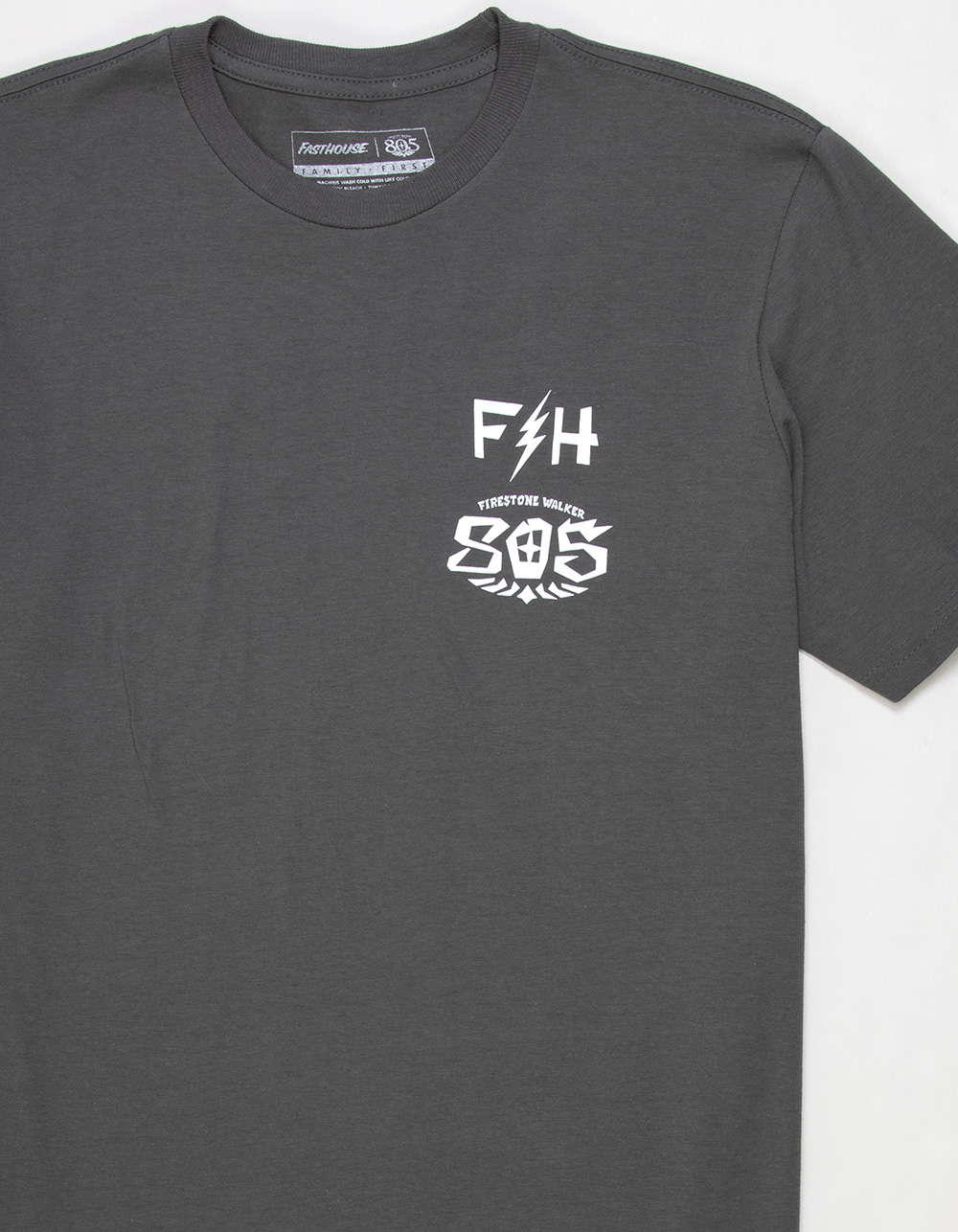 FASTHOUSE x 805 Bar Mens Tee - DARK GRAY
