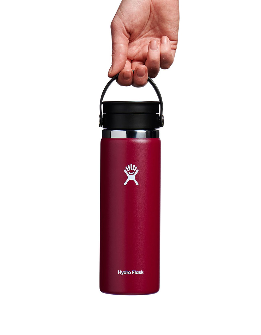 Hydro Flask 20oz Wide Mouth Flex Sip Lid, Berry