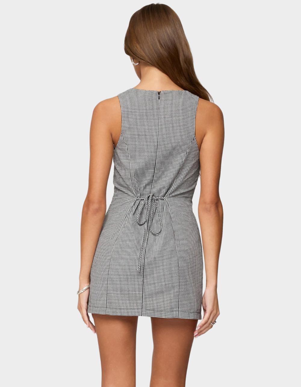 EDIKTED Macee Tailored Romper - BLACK