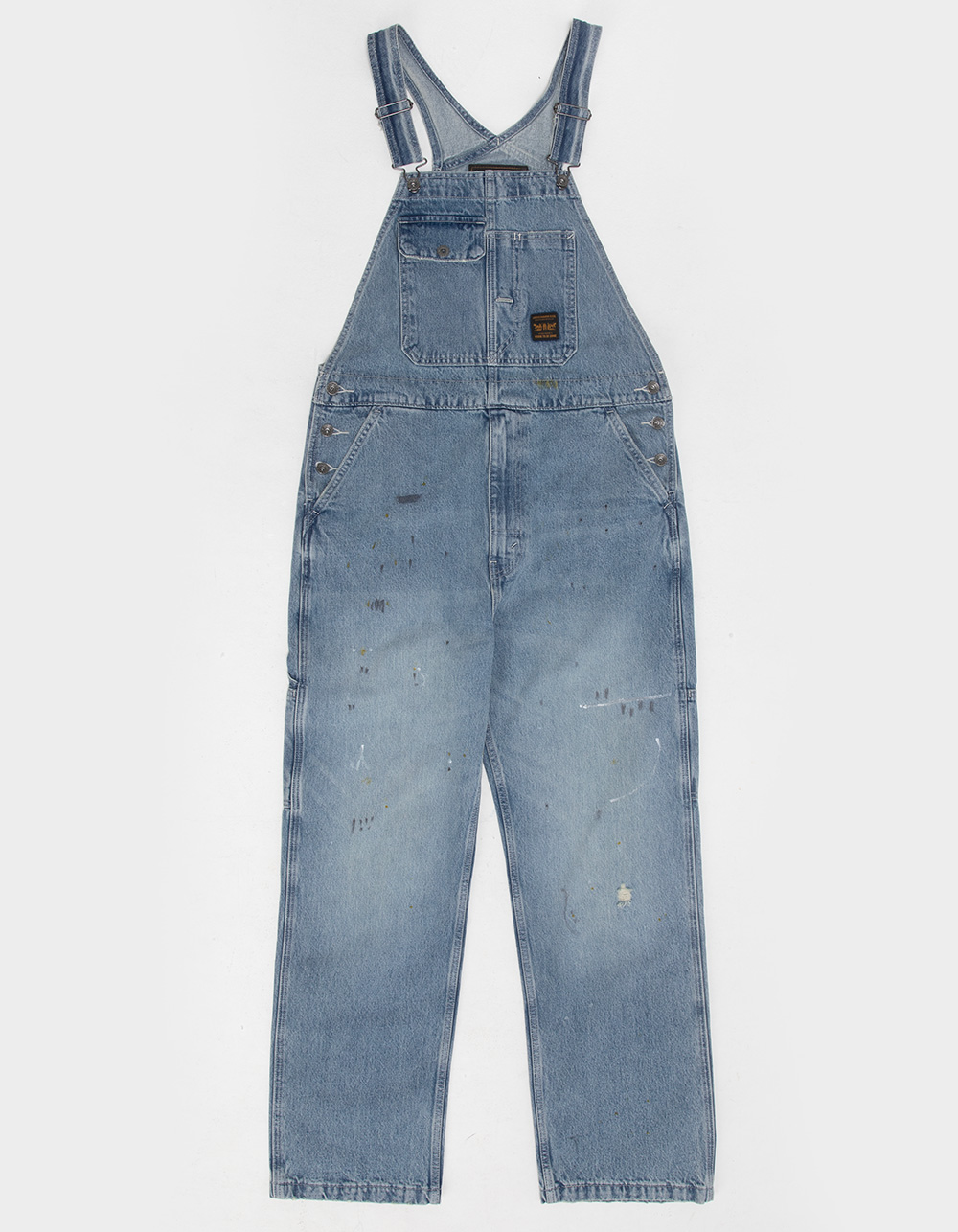 LEVI'S Mens Loose Overalls - Diving Ducks DIRTY DENIM