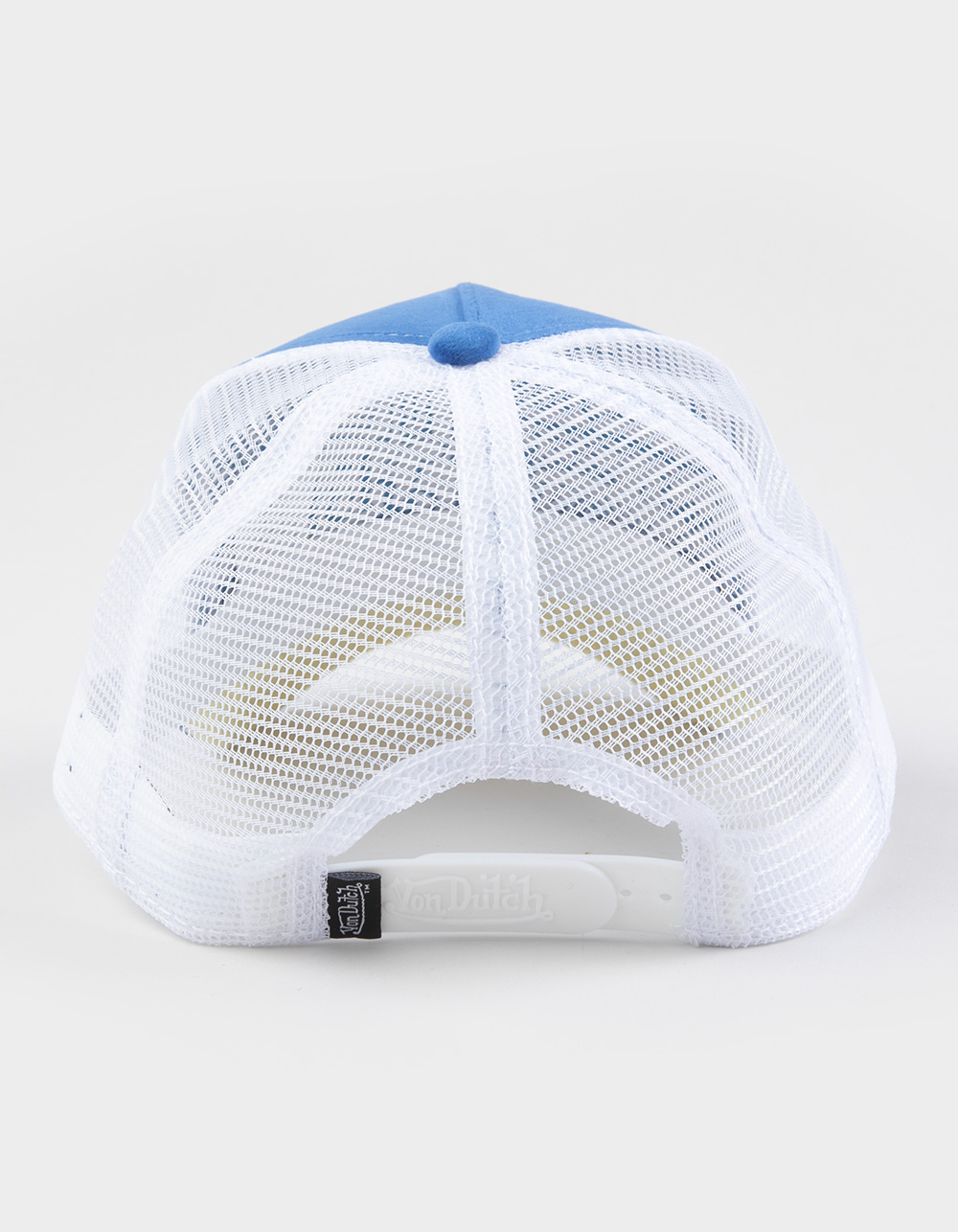 VON DUTCH Chenille Trucker Hat - NAVY COMBO