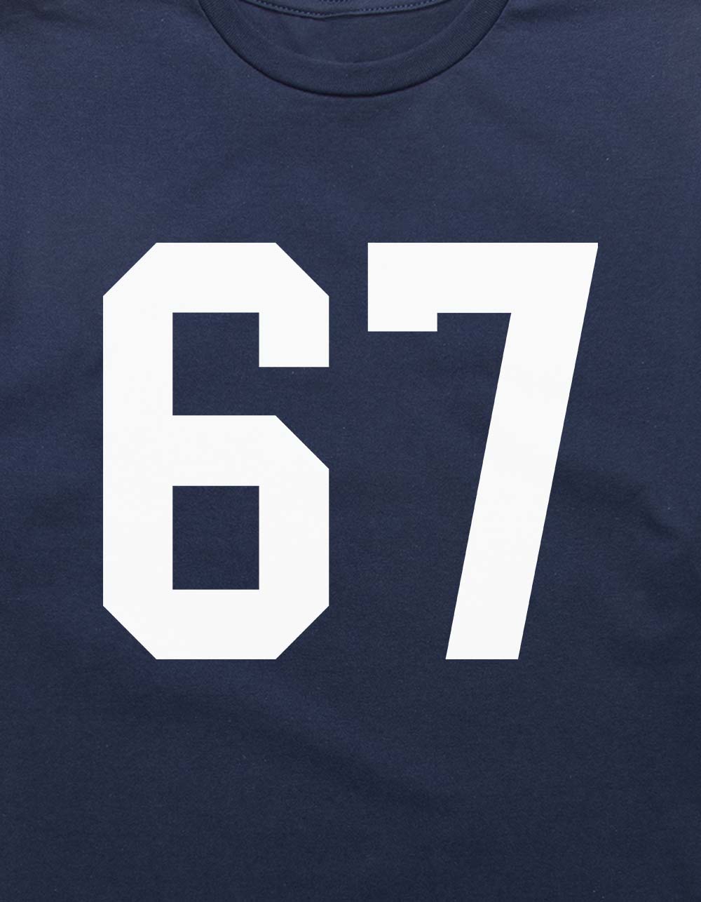 COLLEGIATE 67 Unisex Tee - NAVY