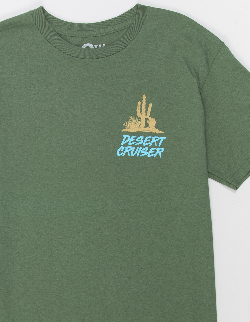9TH LIFE Desert Cruiser Boys Tee - OLIVE