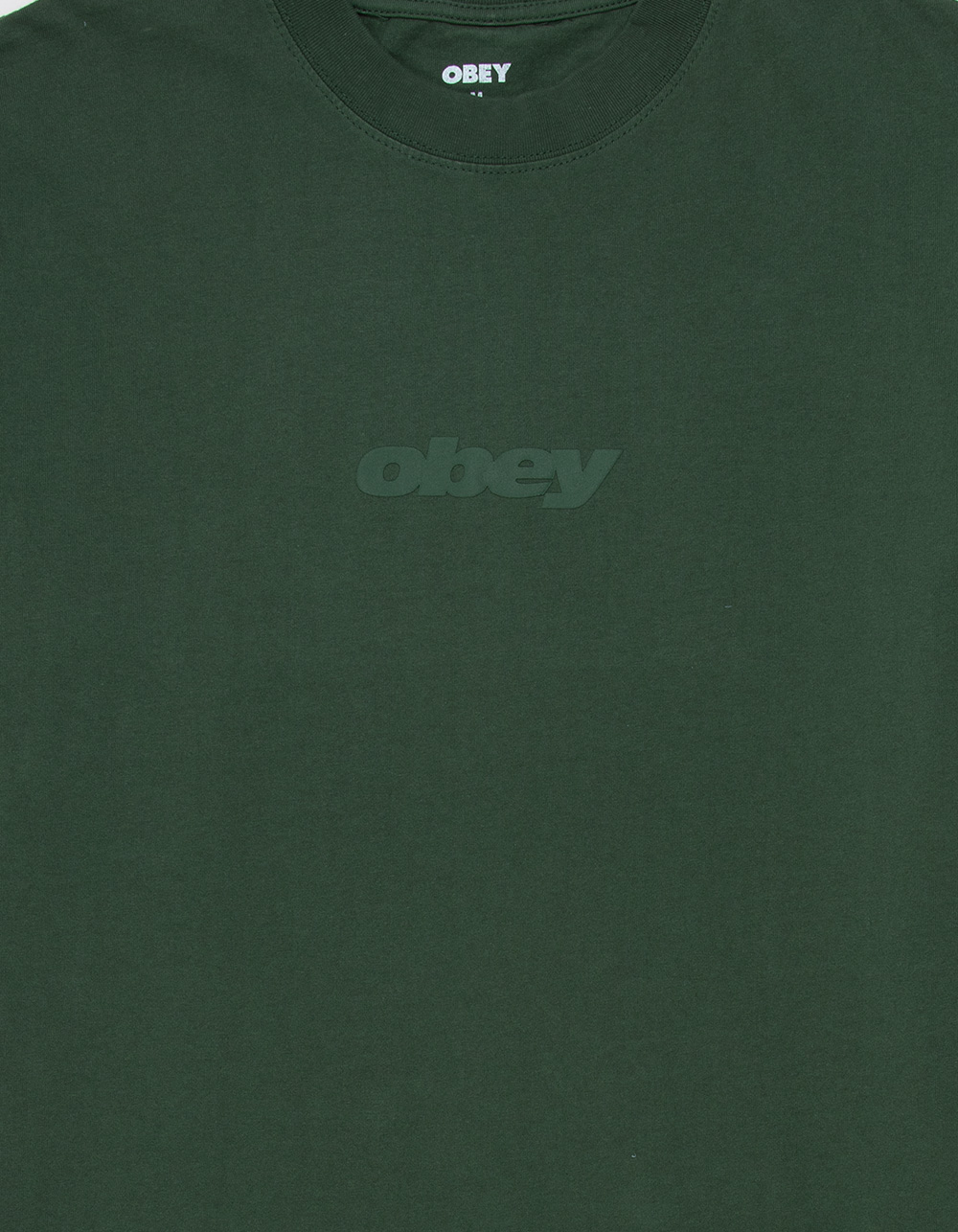 OBEY Bounce Mens Boxy Tee - FOREST