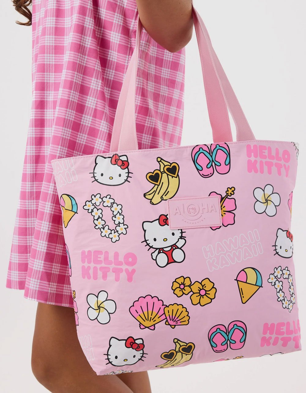 ALOHA COLLECTION x Hello Kitty Day Tripper Tote Bag - PINK