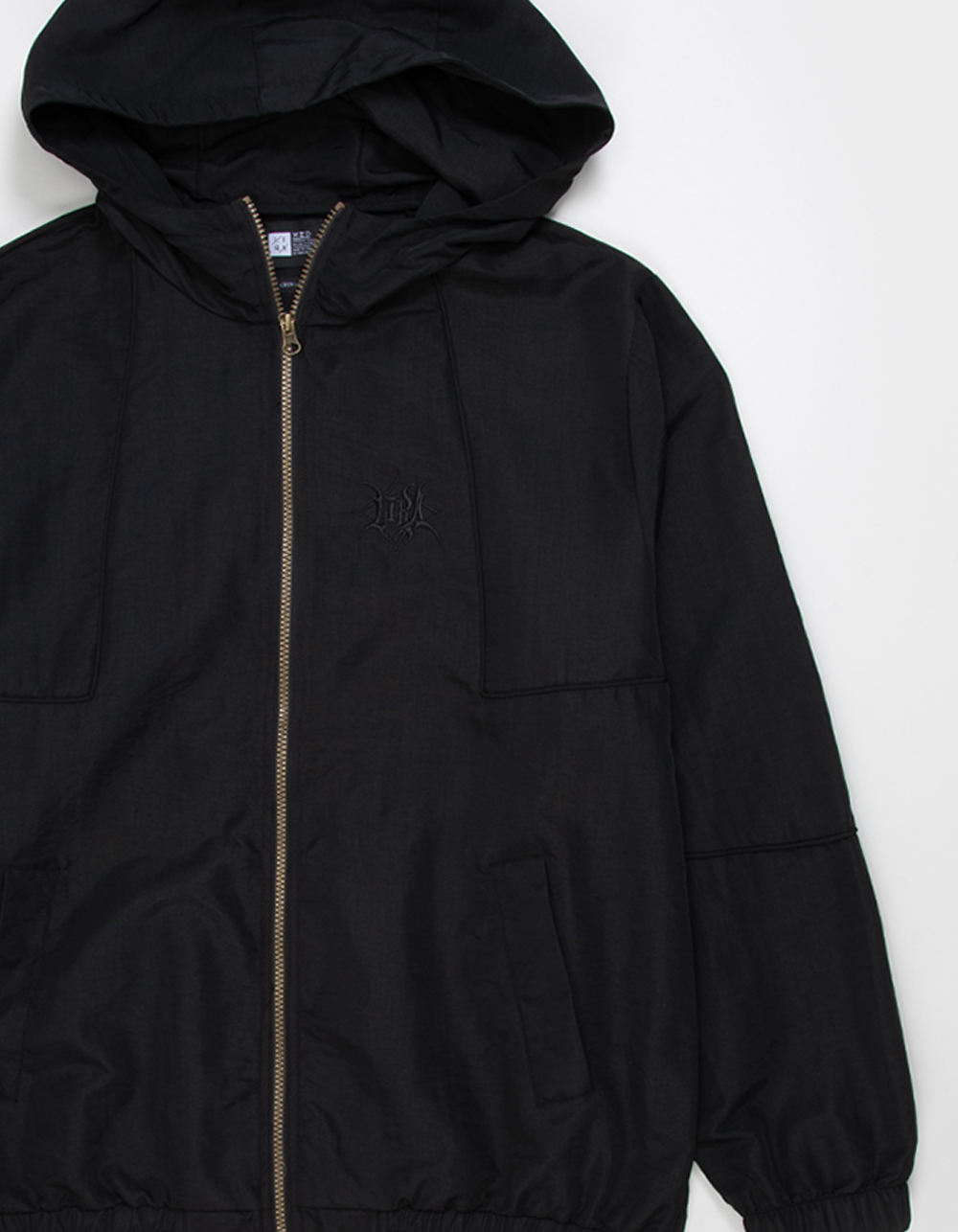 LIRA Tribe Mens Nylon Jacket - BLACK
