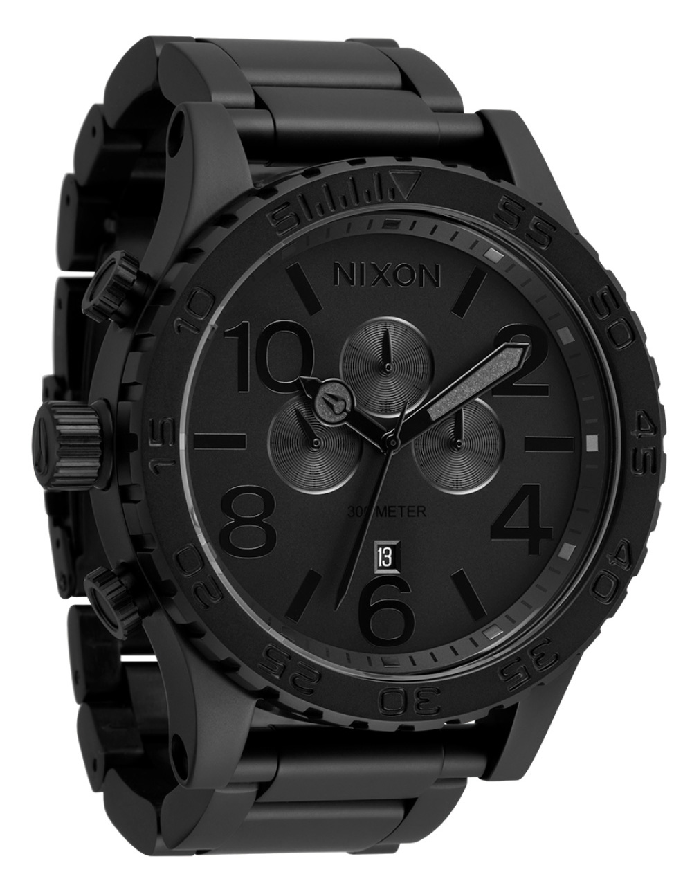 NIXON 51-30 Chrono Watch - MATTE BLACK