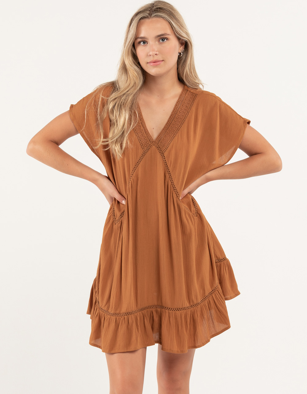 O'NEILL Hetty Dress - LIGHT BROWN | Tillys