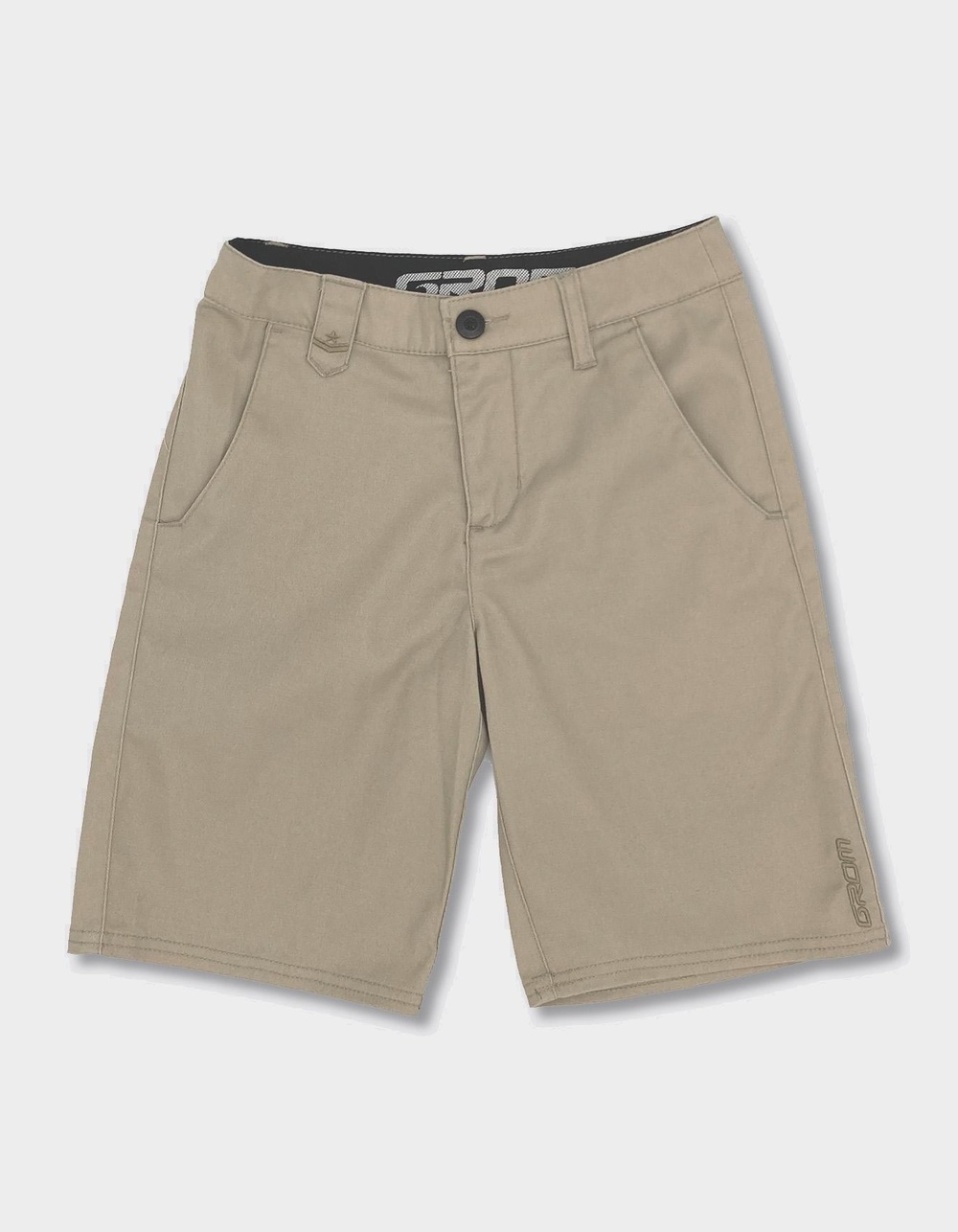 GROM Cruiser HT Stretch Twill Boys Walk Shorts - BEIGE