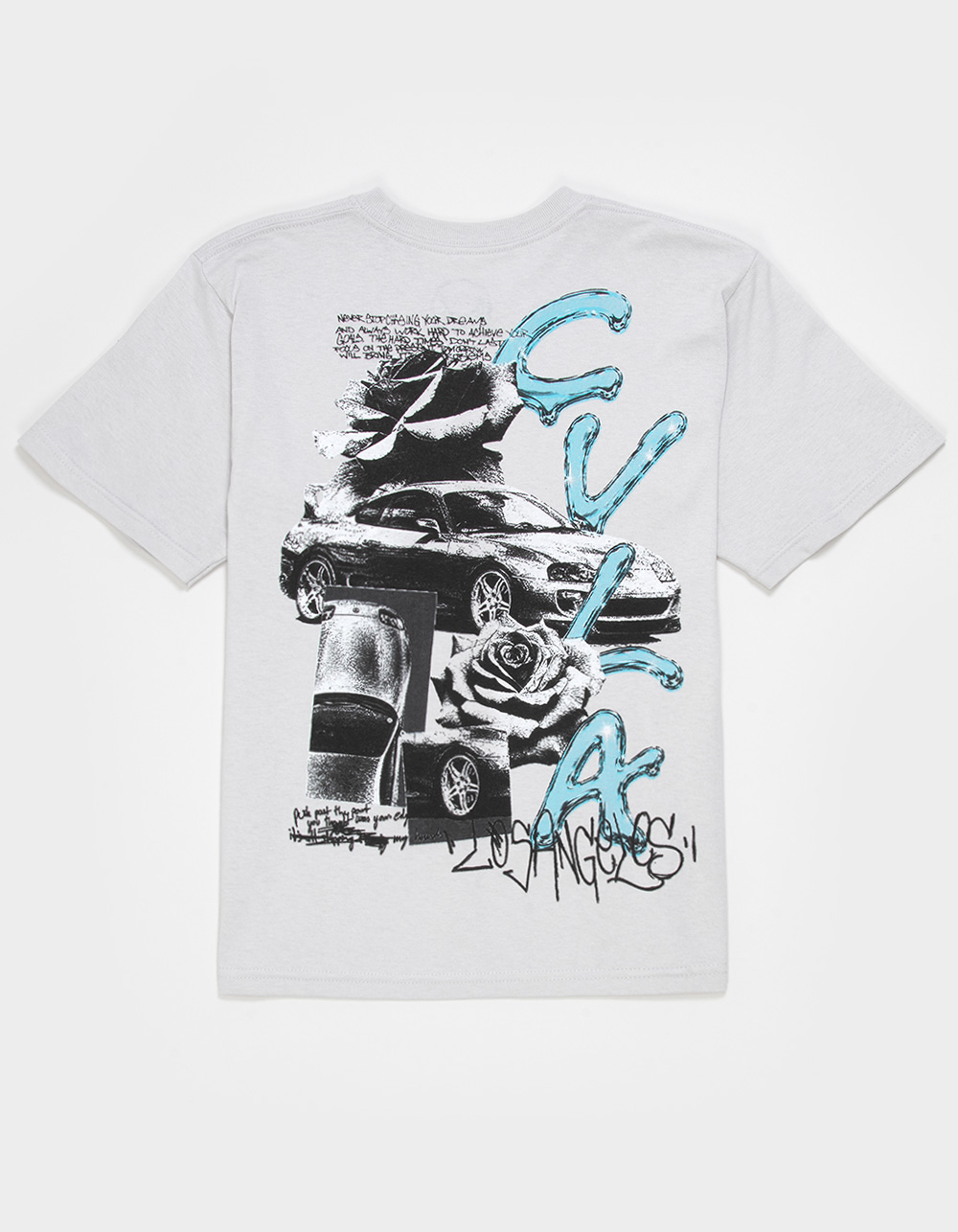 CVLA Zoom Through Boys Tee - GRAY