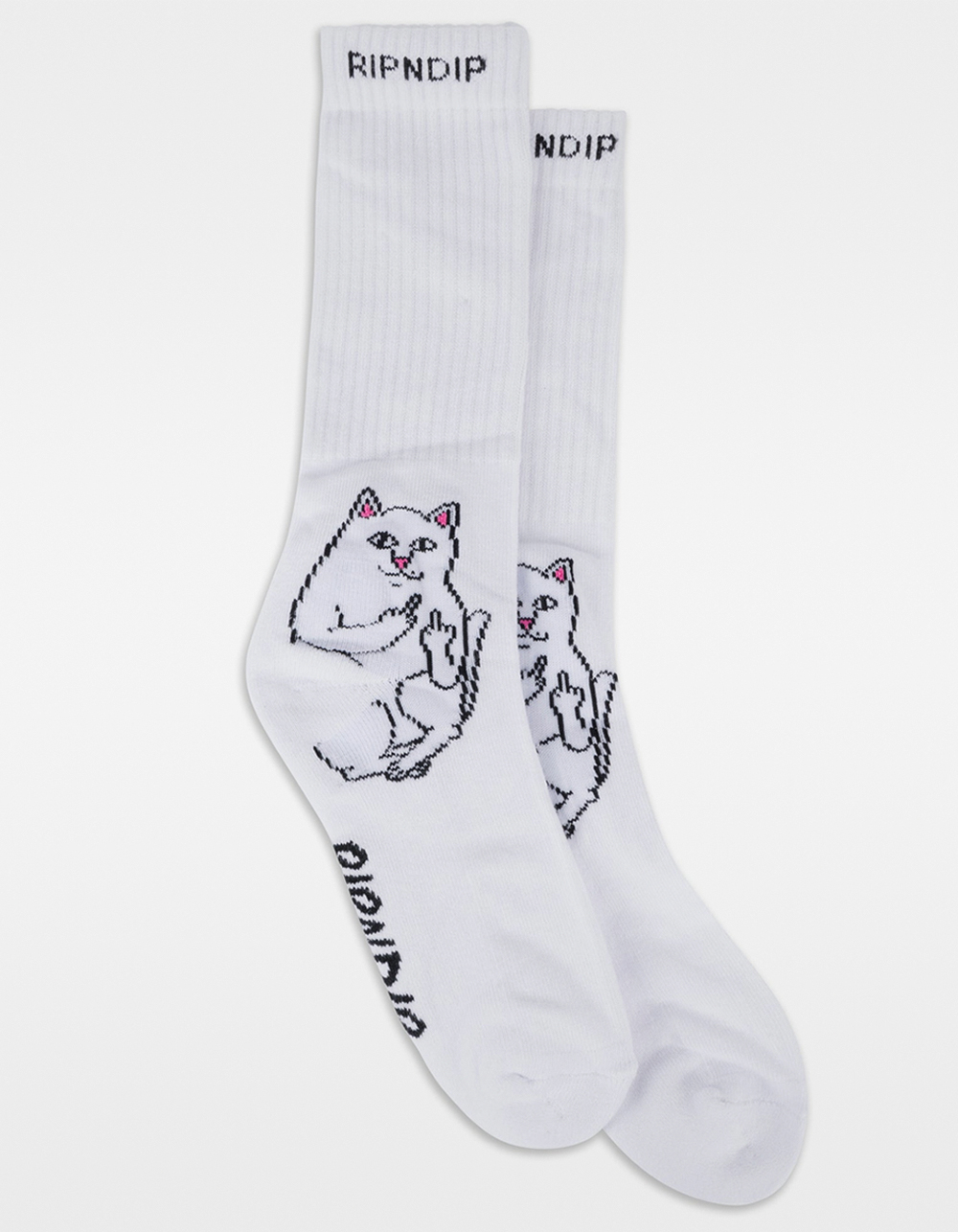RIP N DIP Lord Nermal Mens Crew Socks