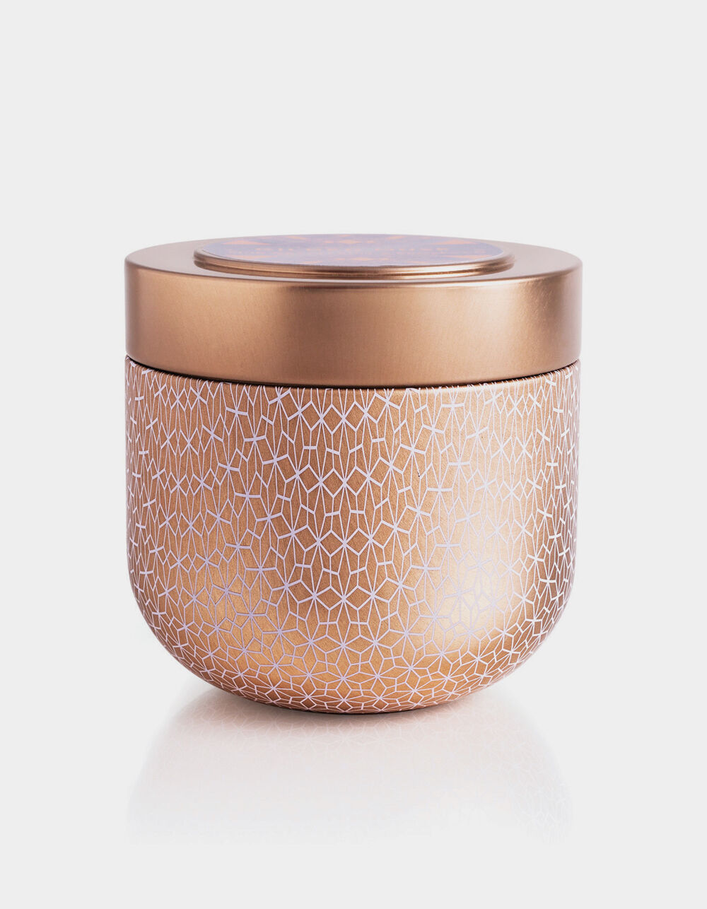 CAPRI BLUE 12.5oz Pink Grapefruit & Prosecco Gilded Tin Candle ROSE