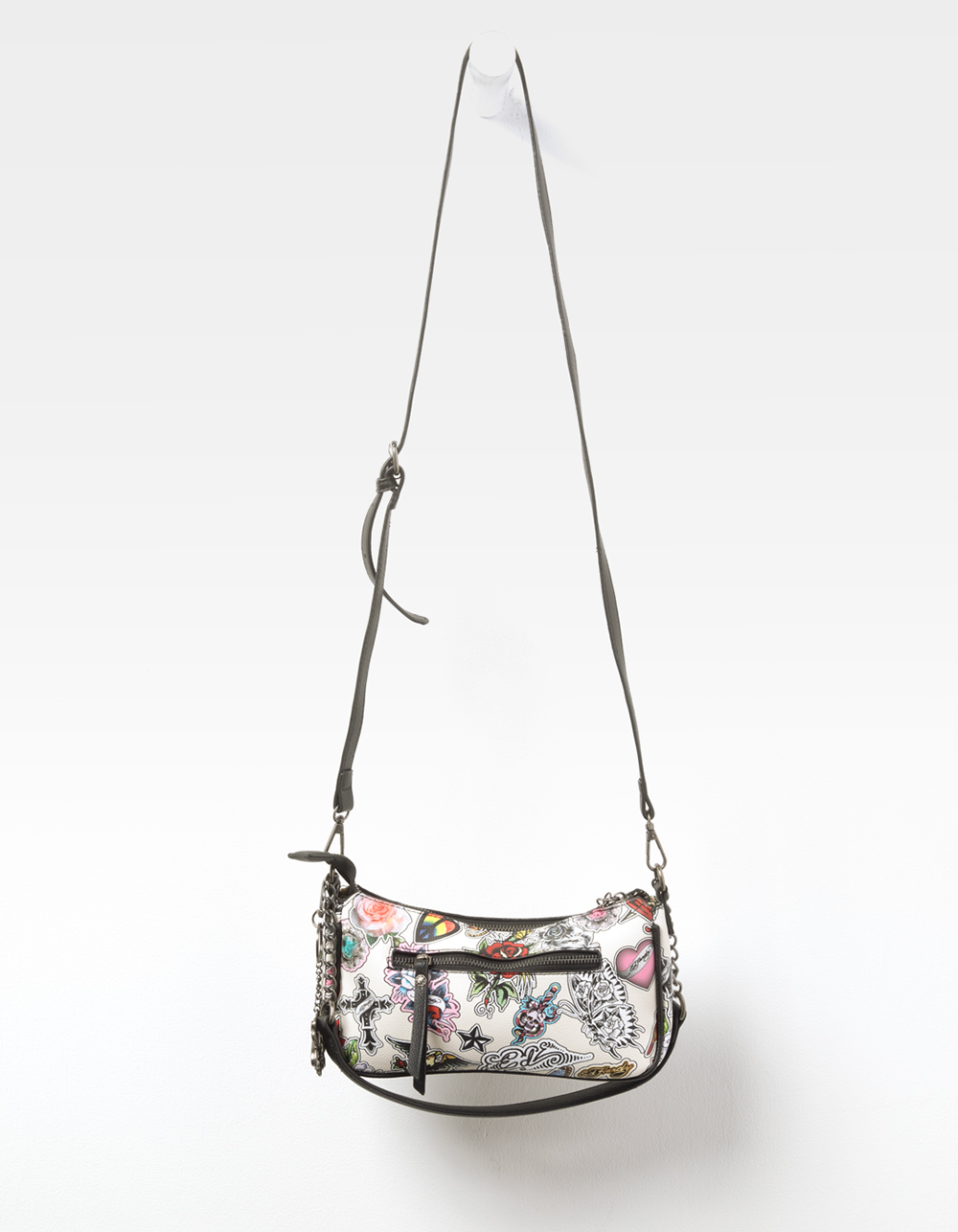 ED HARDY Renata Bag - WHITE/MULTI