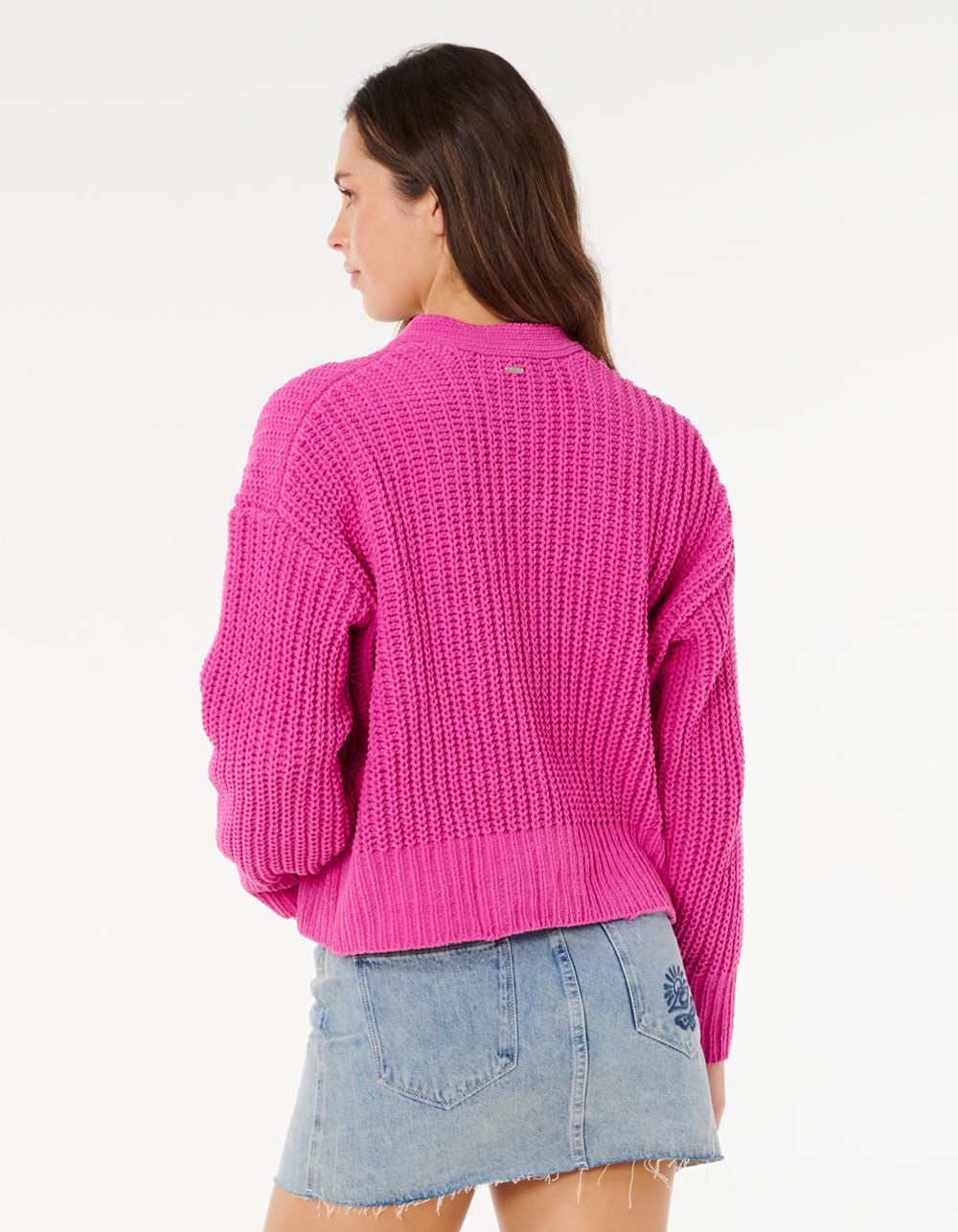 RIP CURL Neon Isles Womens Cardigan - LIGHT PINK