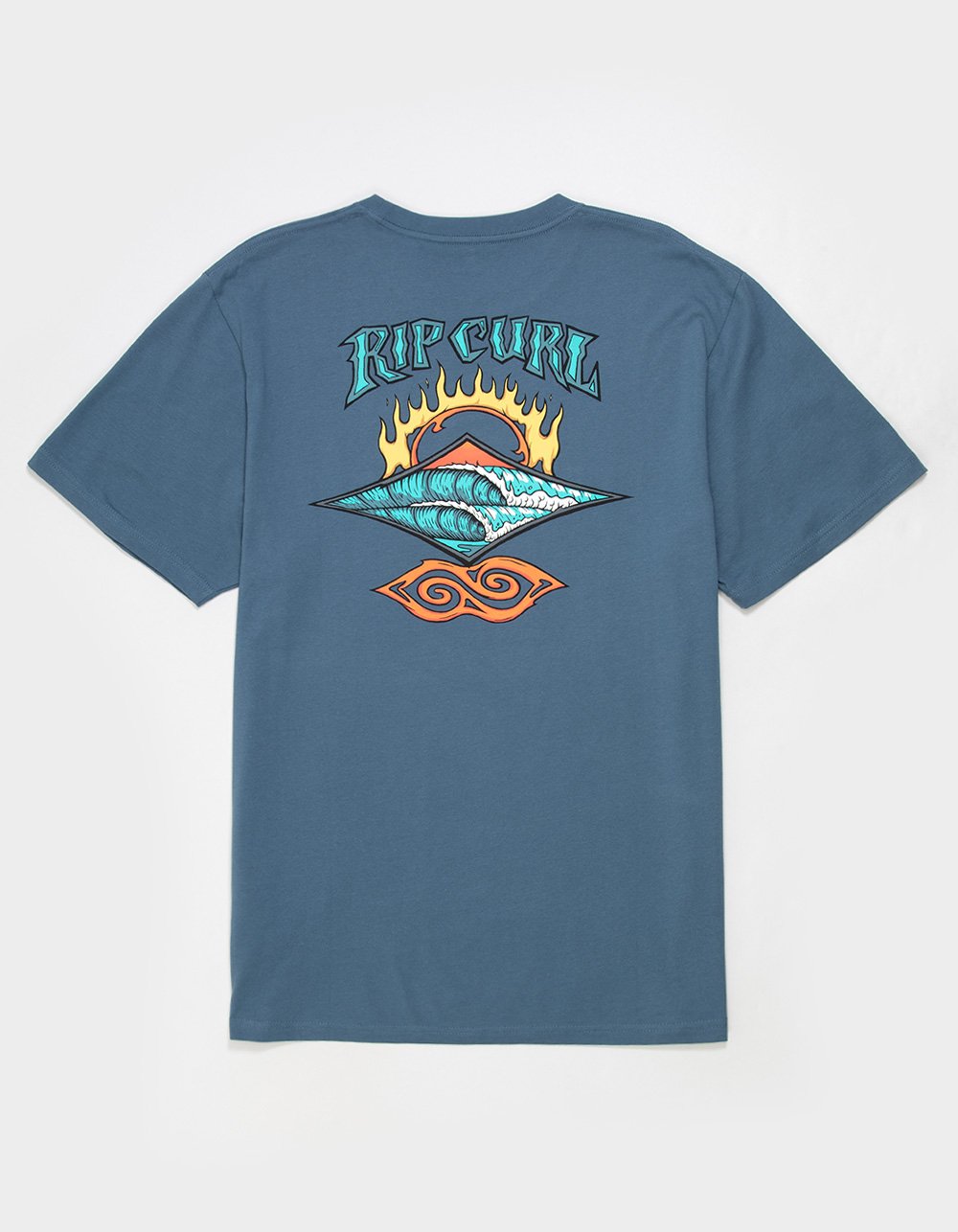 RIP CURL Dazed And Tubed Mens Tee - LIGHT BLUE