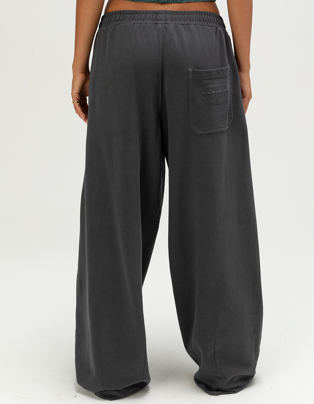 BDG Urban Outfitters Bobbi Womens Jogger Sweatpants - CHARCOAL