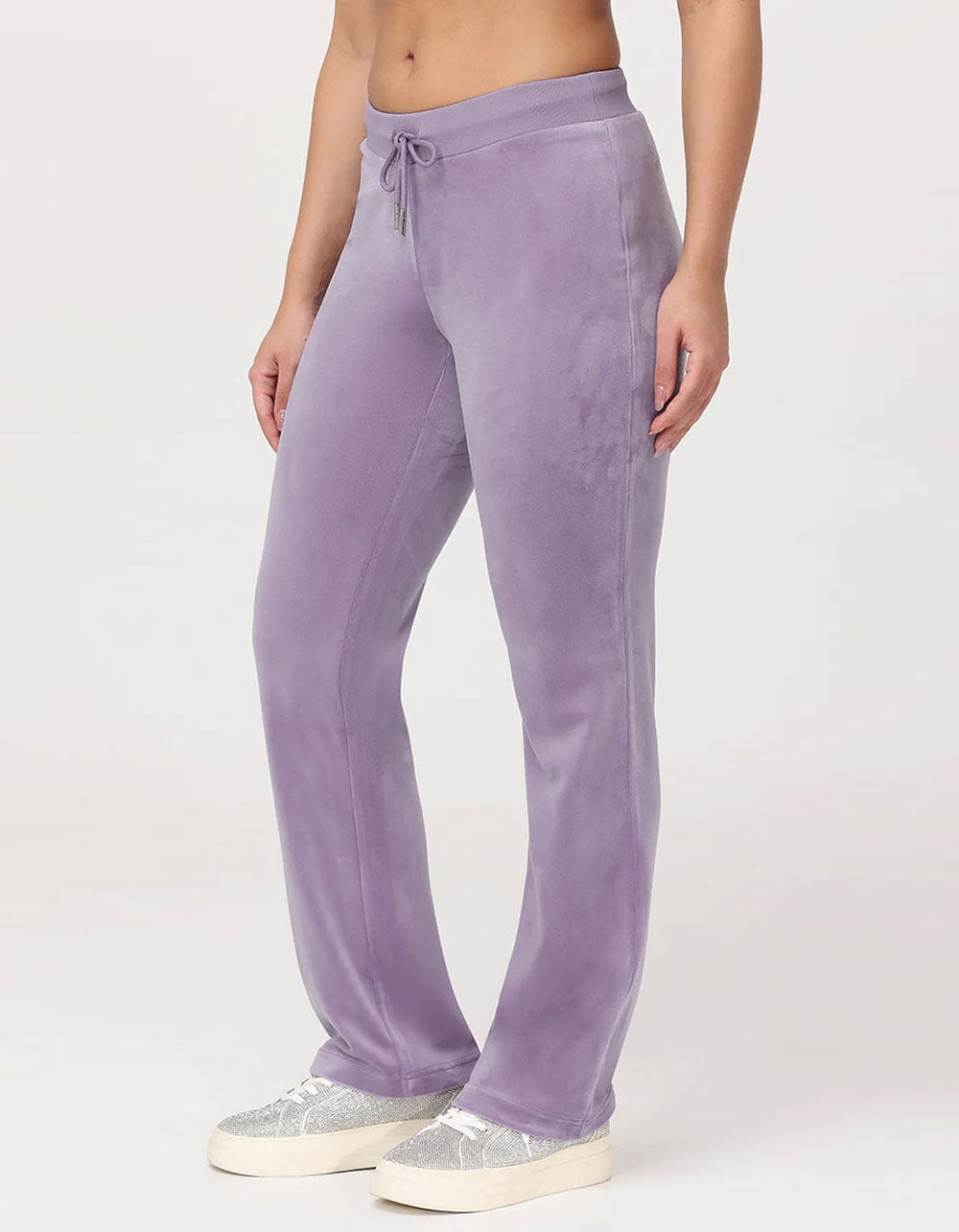 JUICY COUTURE OG Big Bling Womens Track Pants - LILAC