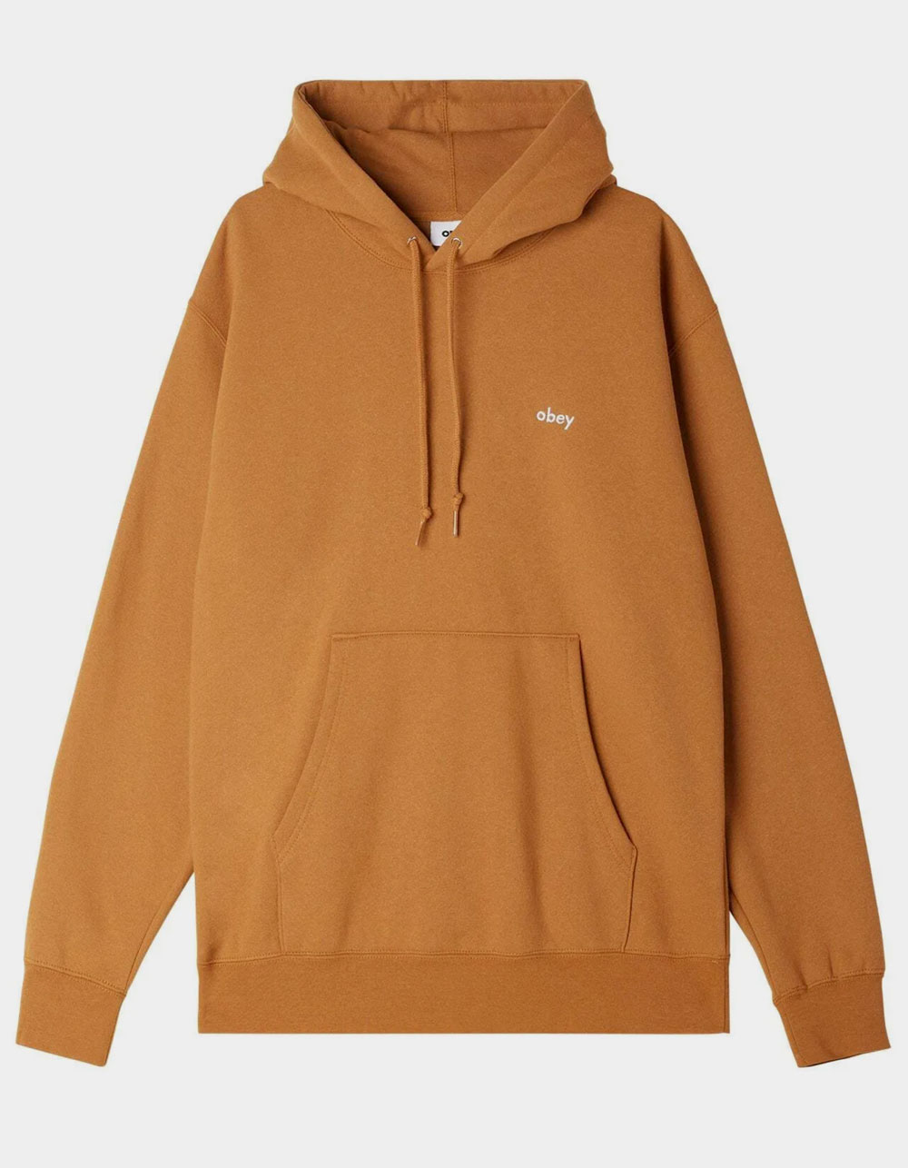 OBEY Tab Pullover Mens Hoodie SAND Tillys