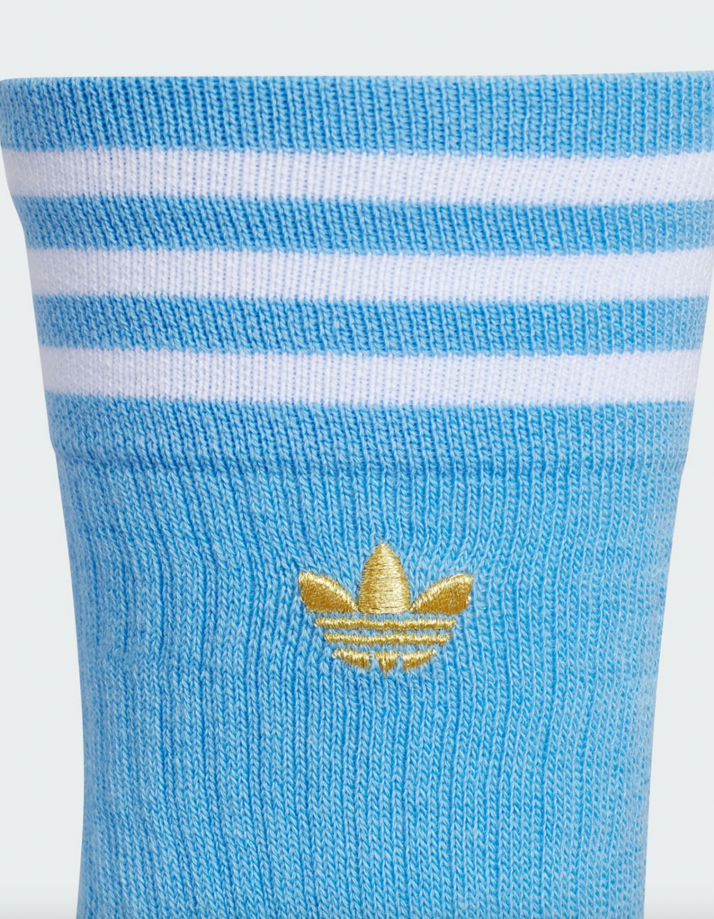 ADIDAS Originals Argentina Roller 3 Pack Crew Socks - BLUE COMBO