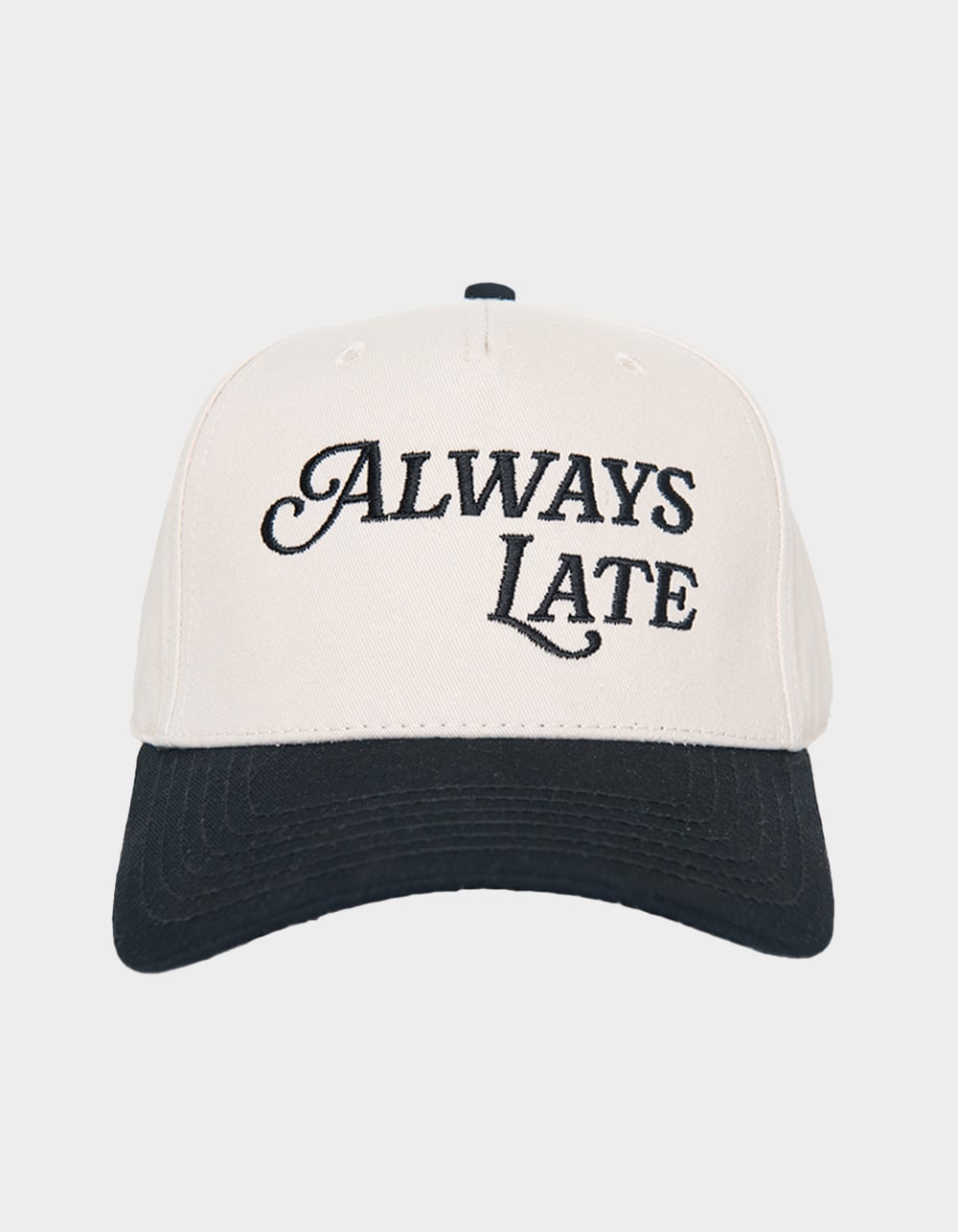 KATYDID Always Late Vintage Trucker Hat - BLACK