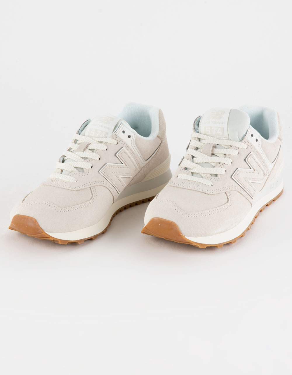 NEW BALANCE 574 Womens Shoes - WHITE | Tillys