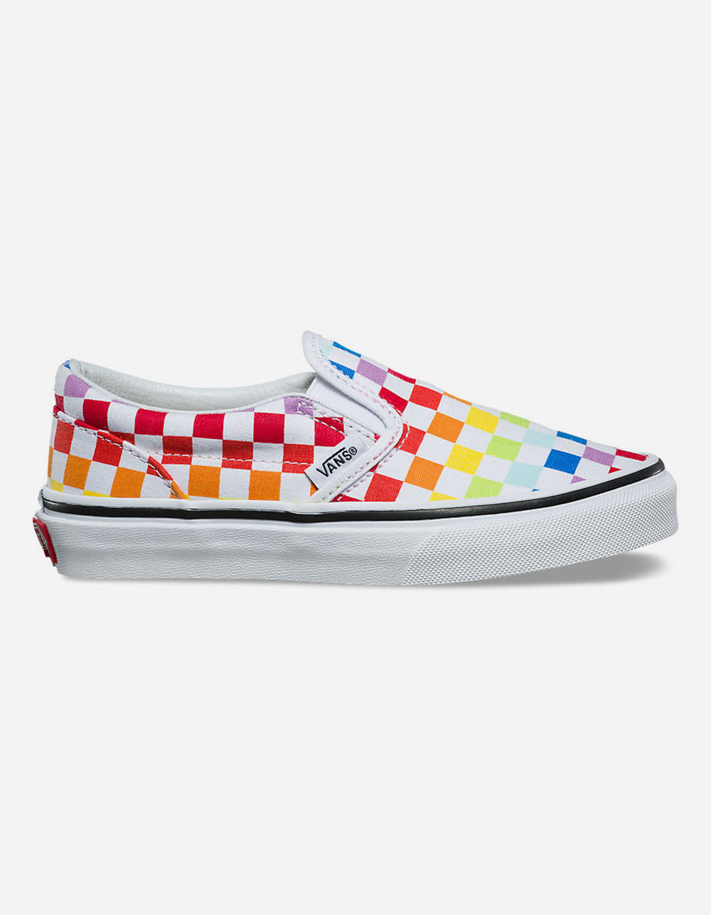 VANS Rainbow Classic Slip-On Kids Shoes image number 0