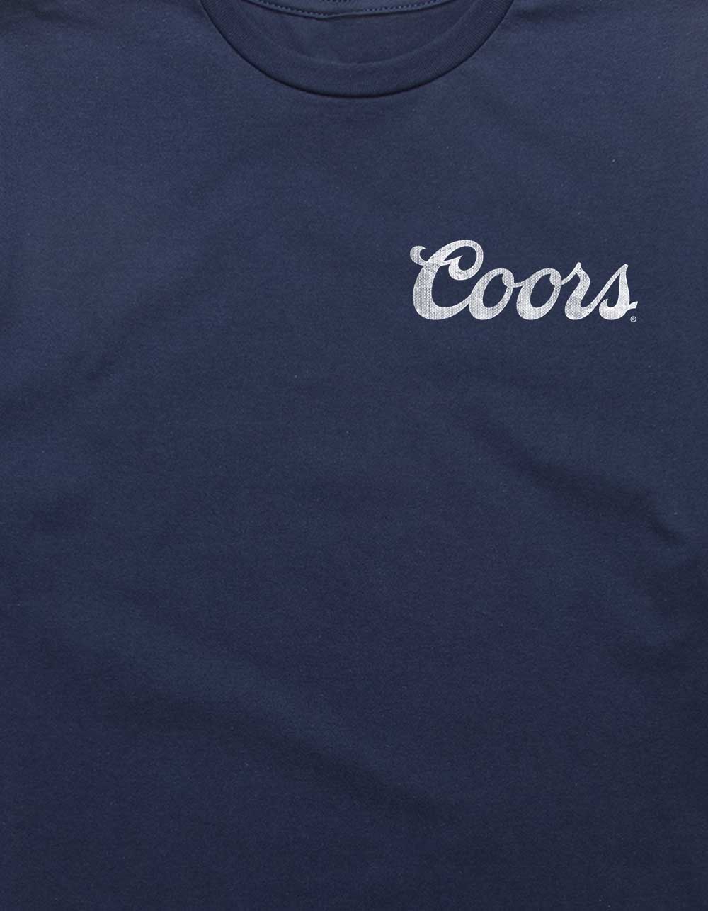 COORS Banquet Rodeo Unisex Tee - NAVY
