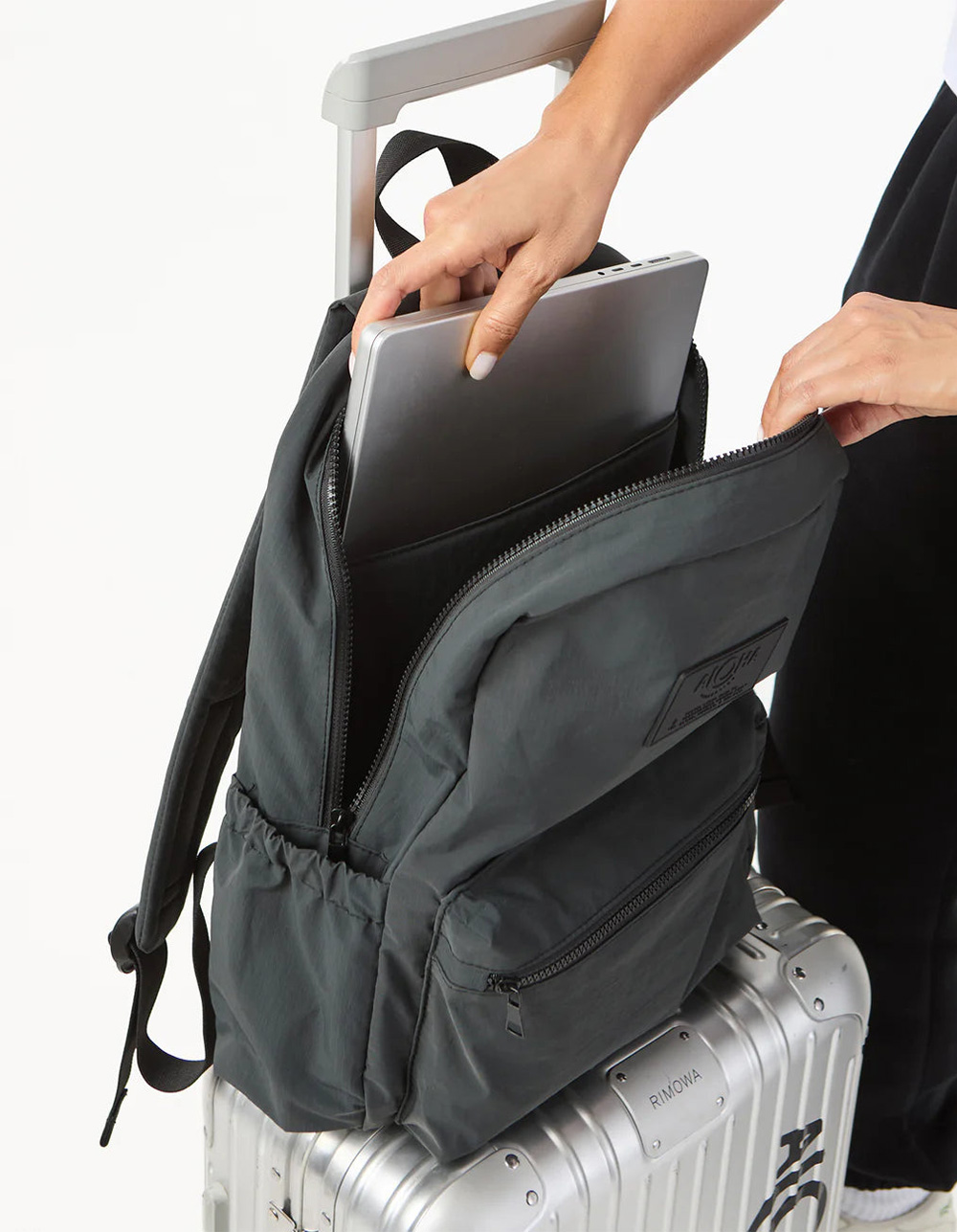 ALOHA COLLETION Keep It Light Salina Backpack - RED COMBO