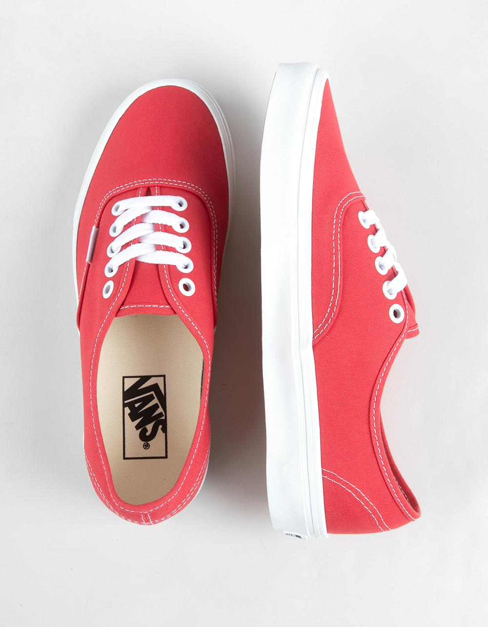 VANS Authentic Womens Shoes - CRIMSON