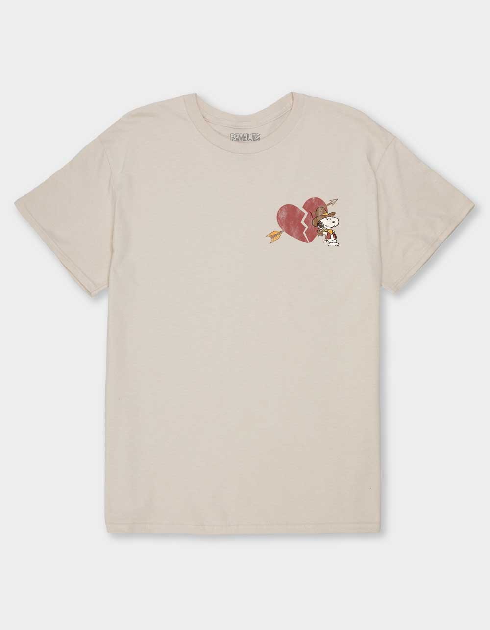 PEANUTS Original Heartbreaker Unisex Tee - SAND