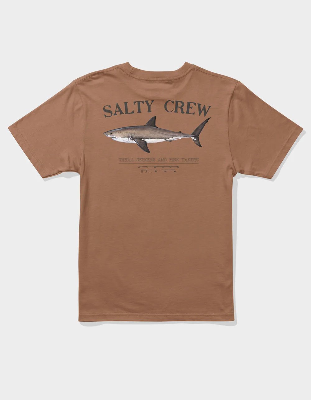 SALTY CREW Bruce Boys Tee - BURNT ORANGE