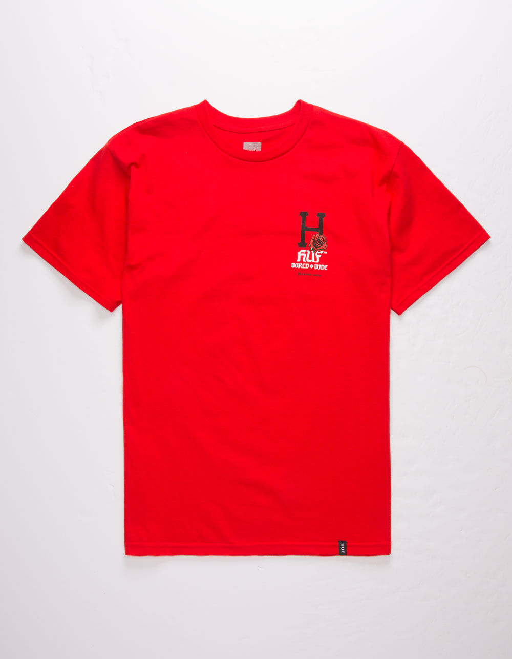 HUF Bones Classic H Mens T-Shirt - RED | Tillys