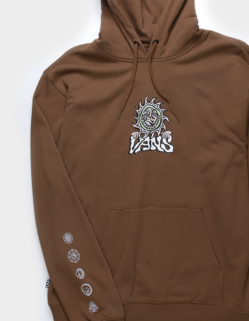 Vans novelty fleece mens long sleeve hoodie Clearance