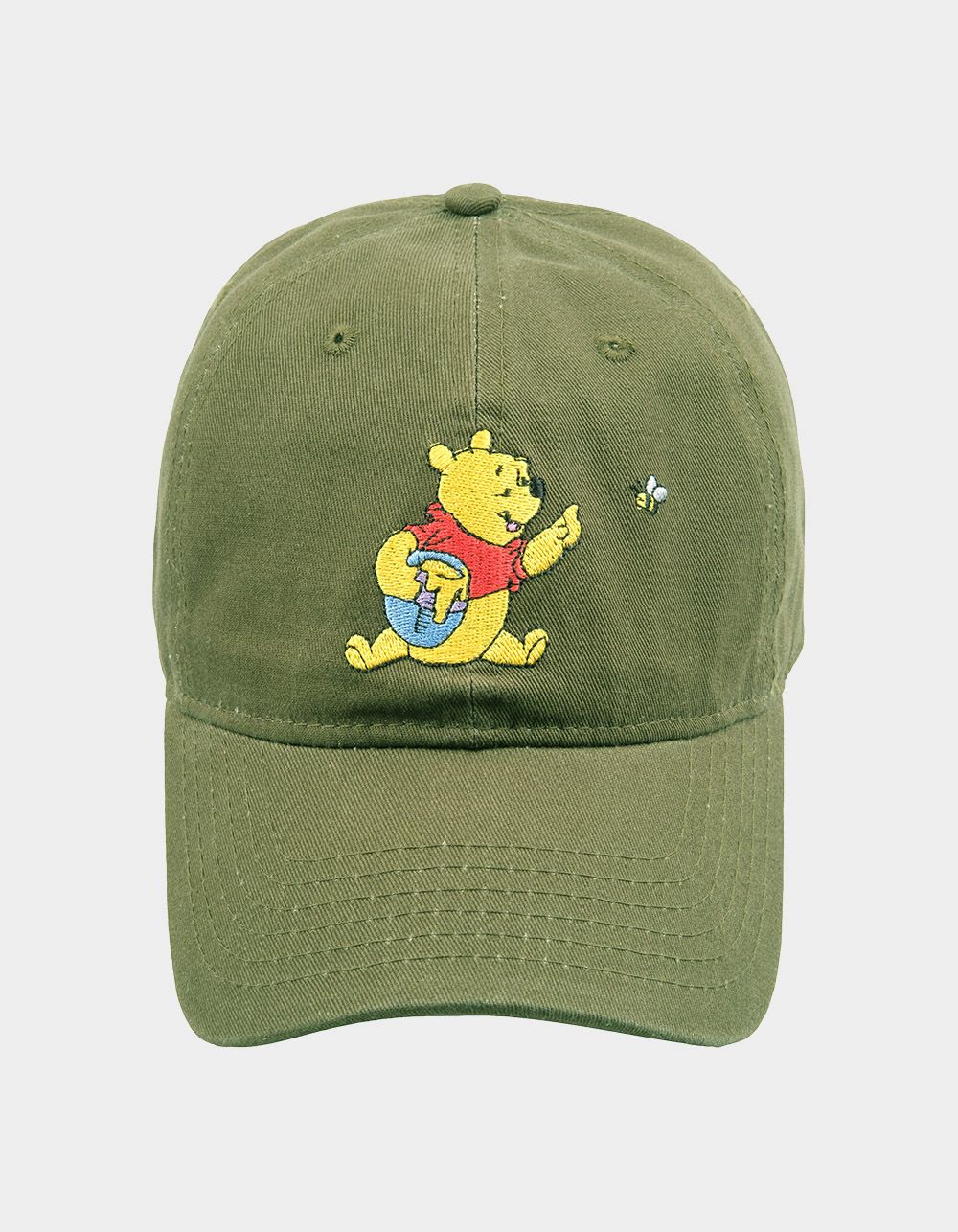 WINNIE THE POOH Honey Pot Dad Cap - OLIVE