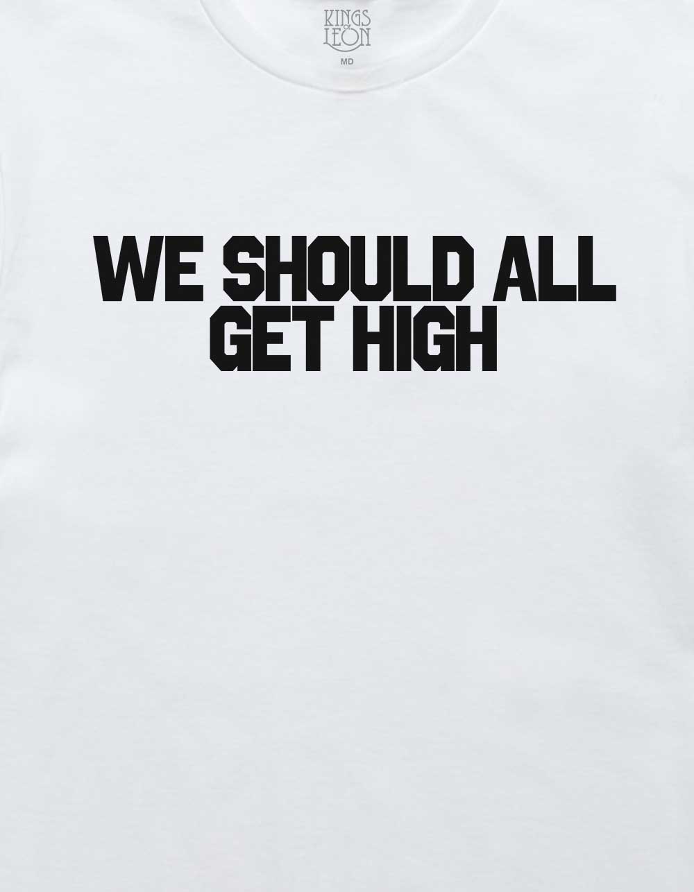 KINGS OF LEON Nowhere To Run Unisex Tee - WHITE