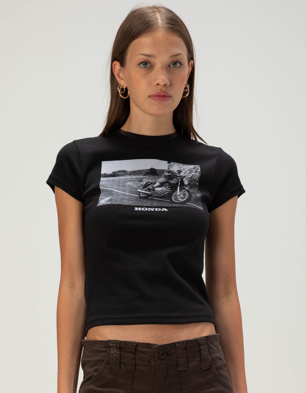 HONDA Mountain Ride Womens Baby Tee
