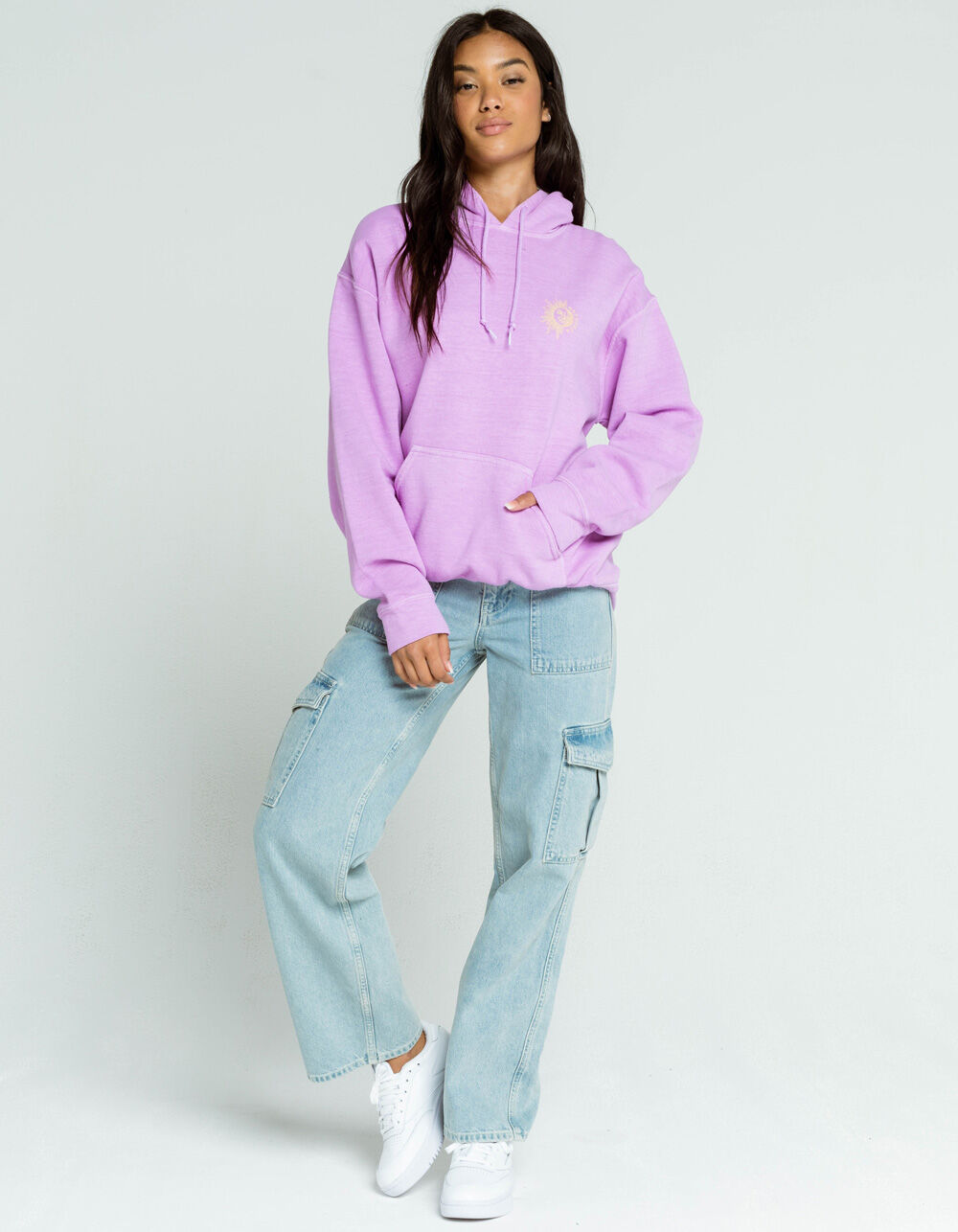 BDG Urban Outfitters Natureza Womens Skate Hoodie - LILAC | Tillys