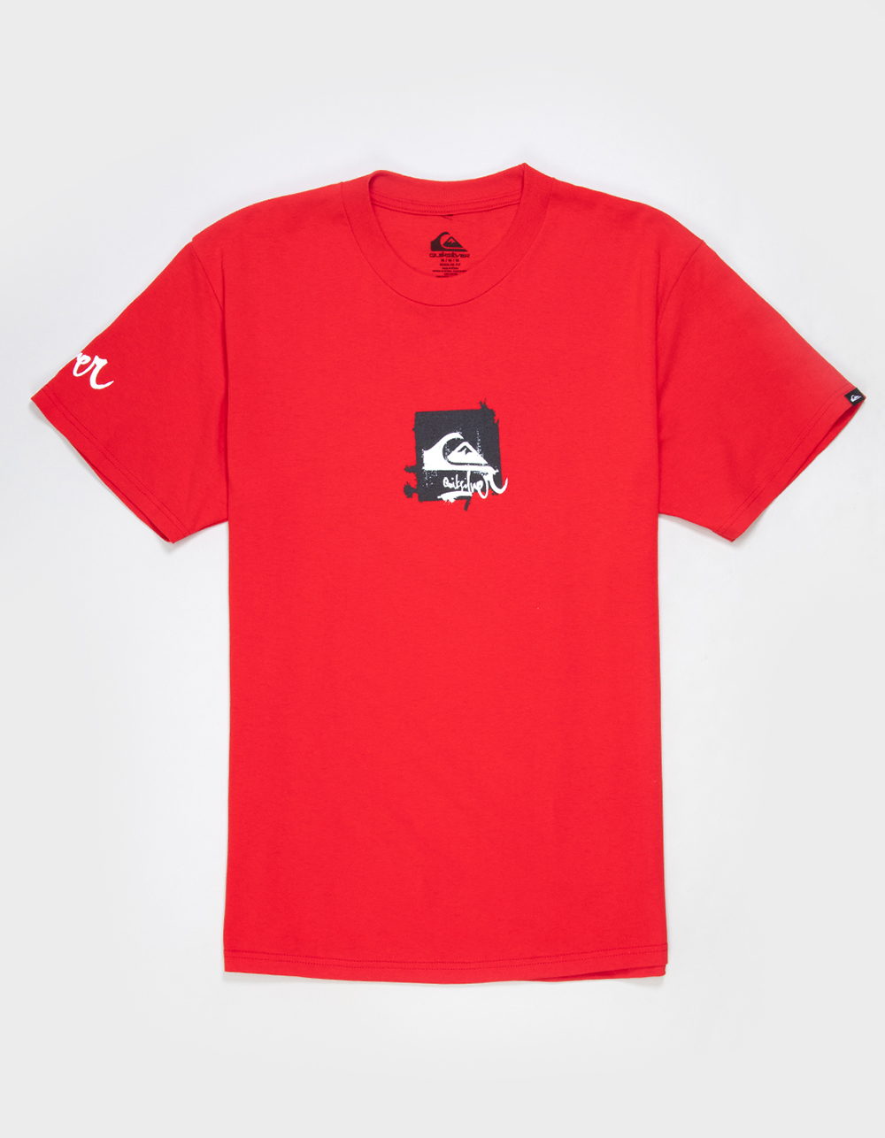 QUIKSILVER Echo Mens Tee - RED