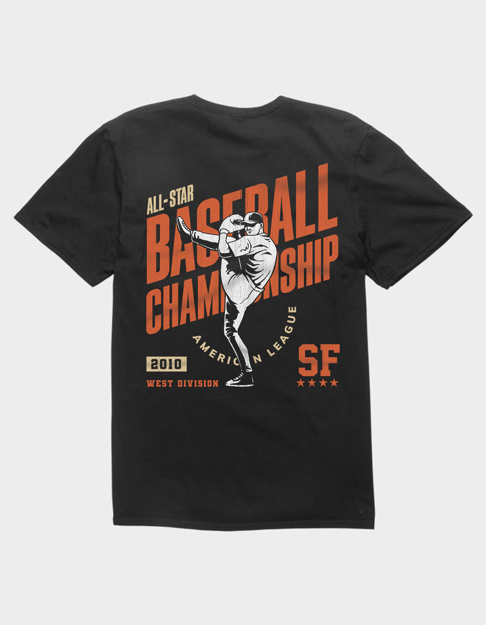 SAN FRANCISCO All Star Baseball Unisex Tee - BLACK