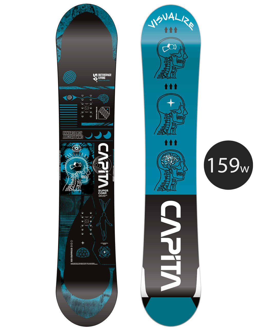 CAPITA Outerspace Living Wide Snowboard MULTI Tillys