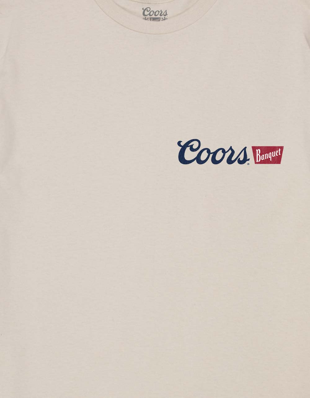 COORS Banquet Rodeo Unisex Tee - SAND