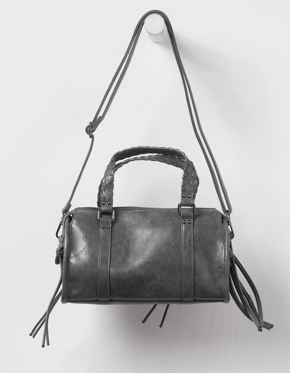 Satchel Handbag - DARK GRAY