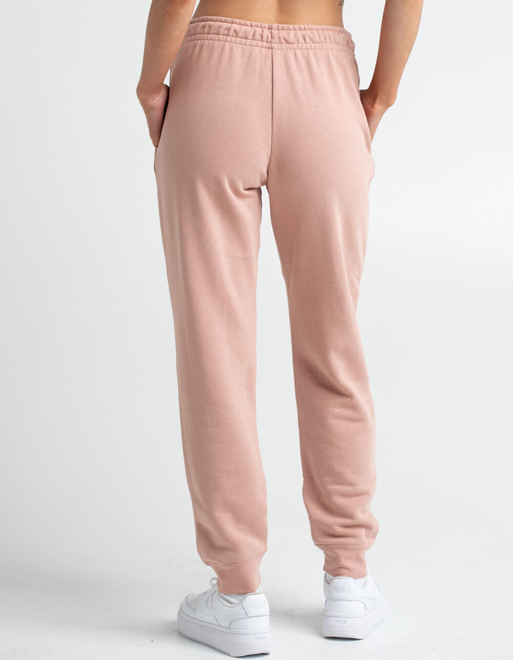 NIKE Sportswear Essential Womens Slim Jogger Sweatpants - ROSE DUB FADE