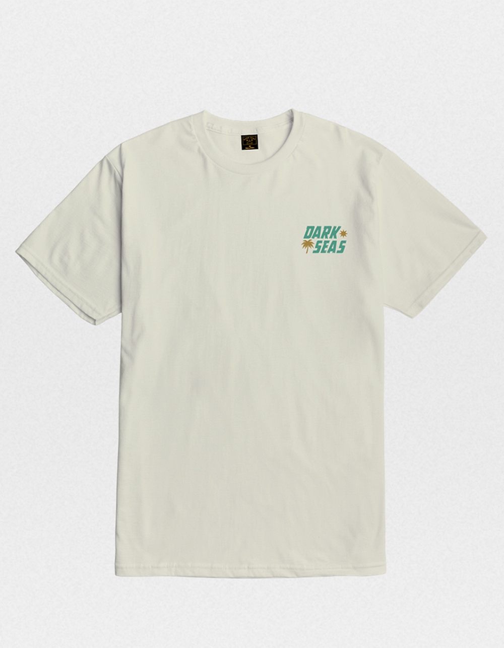 DARK SEAS Bad Decisions Mens Slim Fit Tee - CREAM