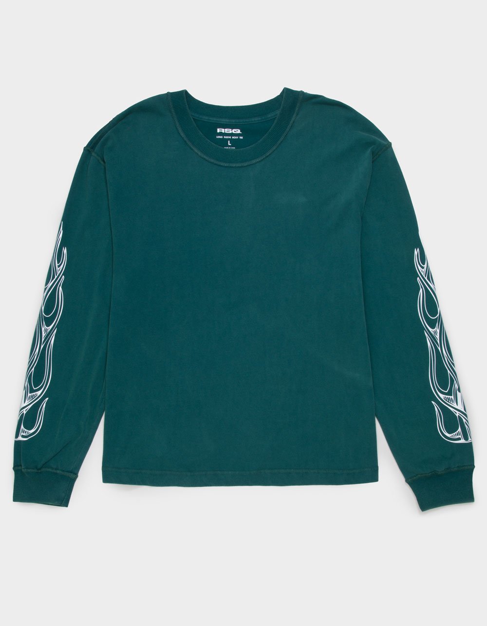 RSQ Mens Sleeve Hit Long Boxy Tee