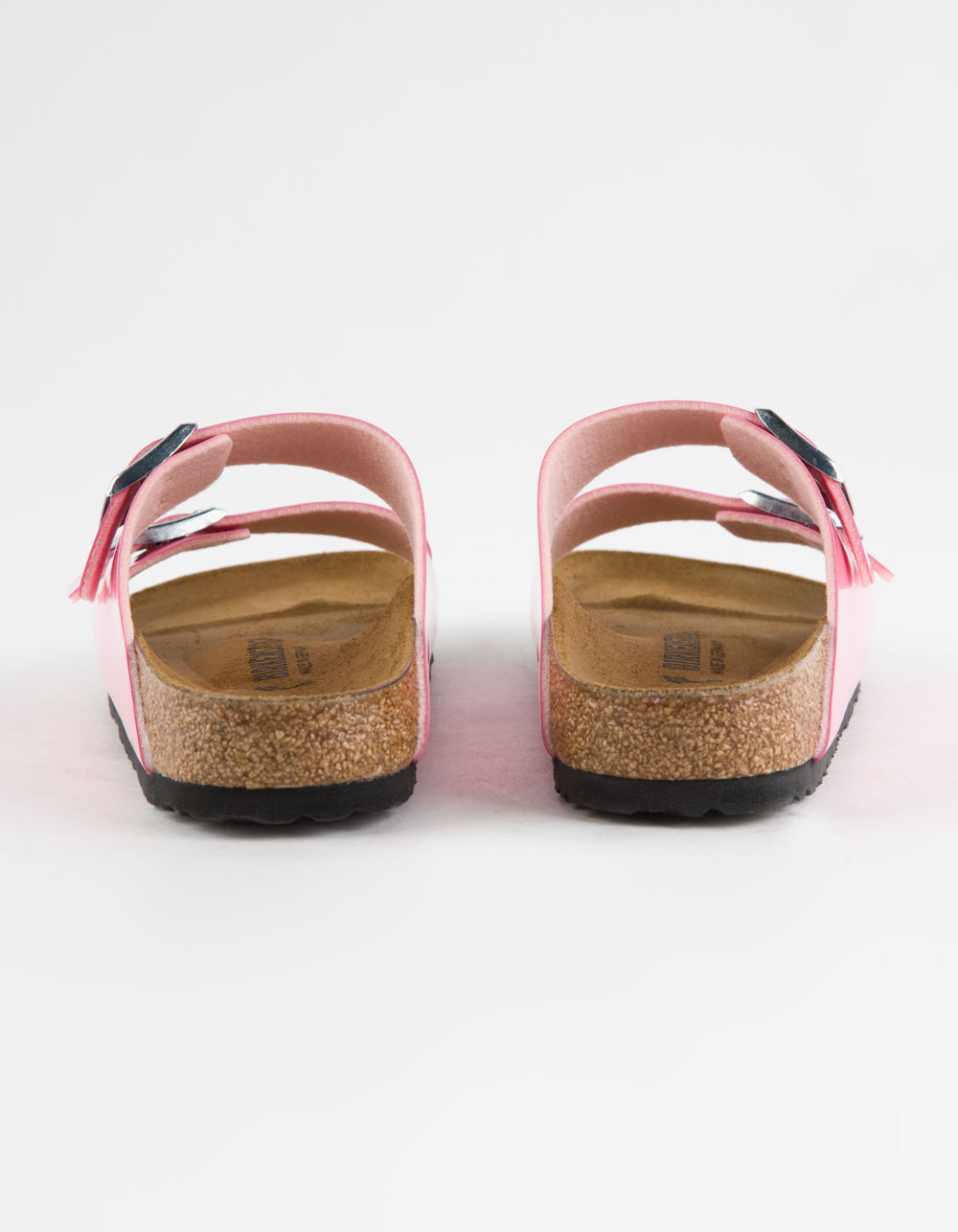 BIRKENSTOCK Arizona Birko-Flor Patent Womens Sandals - PINK