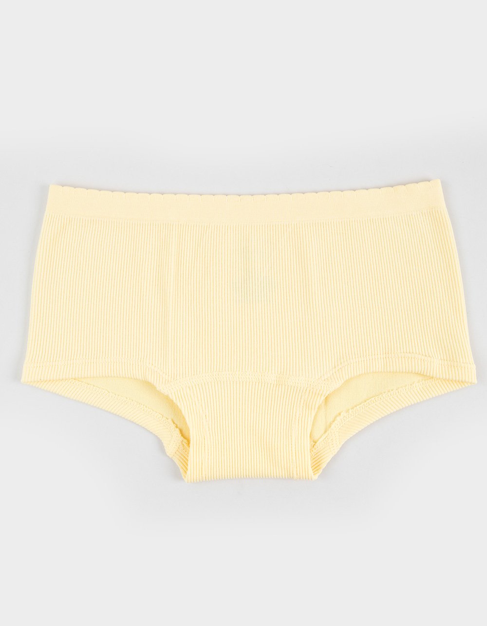 FULL TILT Seamless Boyshort Panties - YELLOW