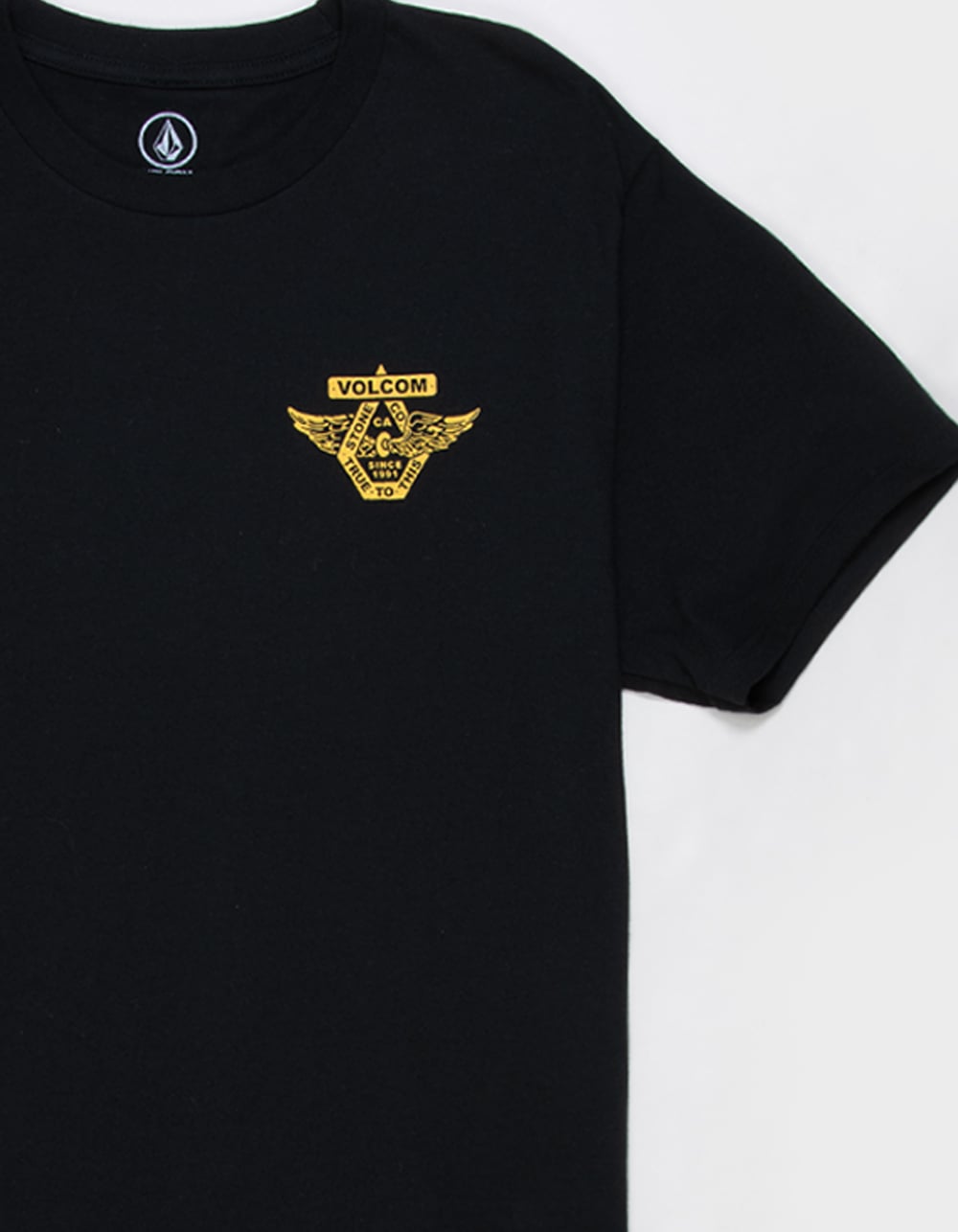 VOLCOM Oil Cap Mens Tee - BLACK